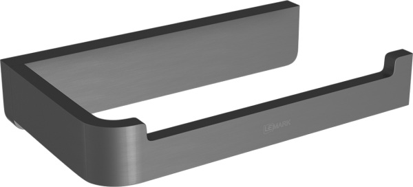 Держатель туалетной бумаги Lemark Smooth line 9726009 графит