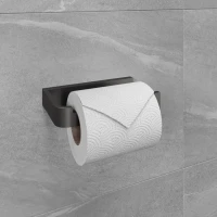 Держатель туалетной бумаги Lemark Smooth line 9726009 графит Держатель туалетной бумаги Lemark Smooth line 9726009 графит