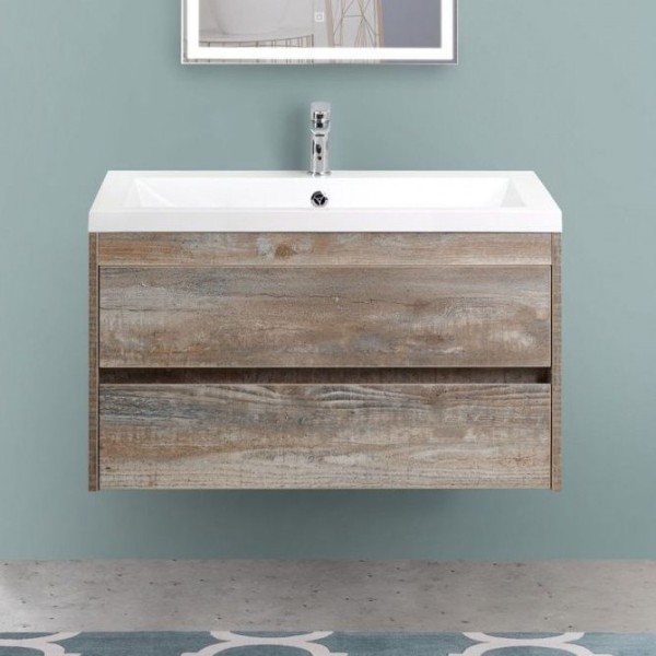 Тумба с раковиной Art&Max Family 90, подвесная, Pino Esotica