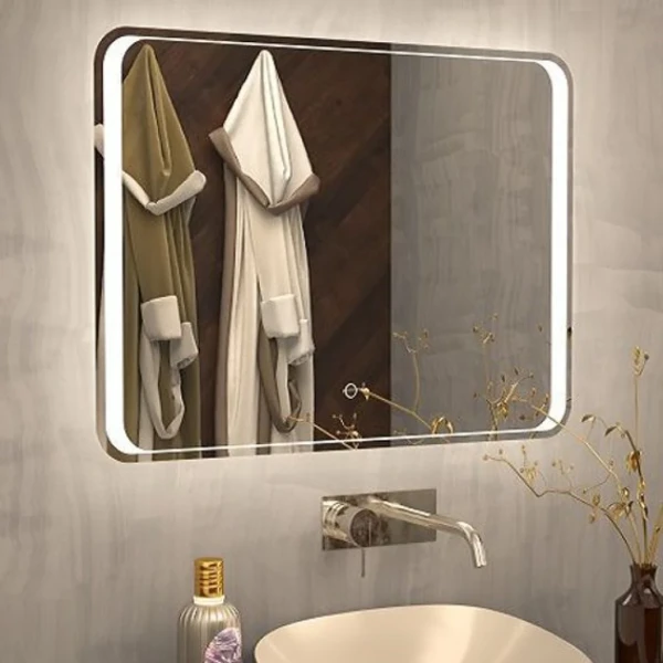 Зеркало Art&Max Elegant 90х80 с подсветкой
