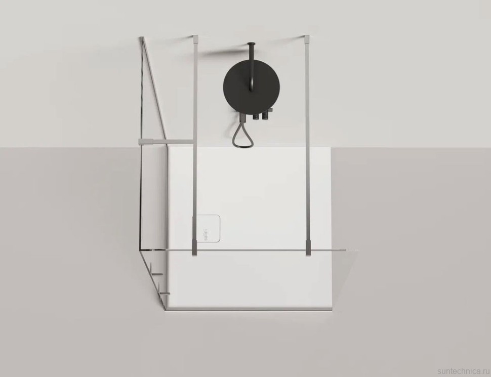 Поддон для душа Salini Oasi 90x90 см, S-Stone, матовый