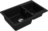 Мойка кухонная Domaci Болонья М-191-002 черная