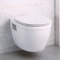 Комплект Унитаз подвесной BelBagno Loto BB070CHR/SC безободковый + Инсталляция TECE Base 9400413 4 в 1 с кнопкой смыва
