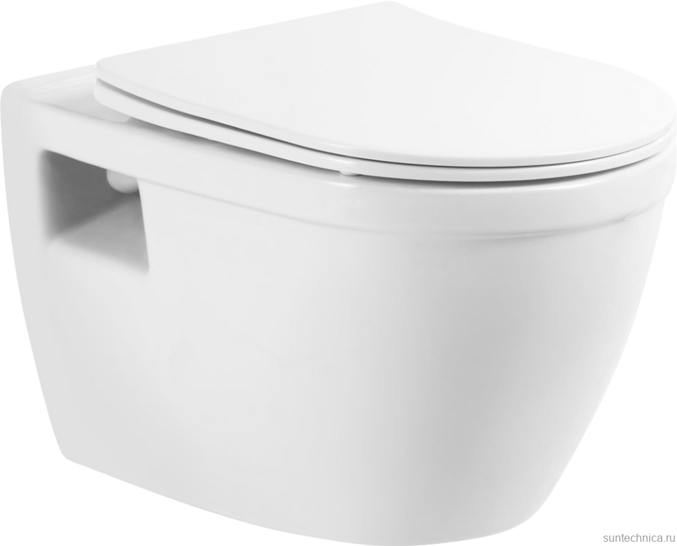 Комплект Унитаз подвесной BelBagno Loto BB070CHR/SC безободковый + Инсталляция TECE Base 9400413 4 в 1 с кнопкой смыва