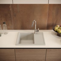 Мойка кухонная Domaci Болонья М-150-003 бежевая Мойка кухонная Domaci Болонья М-150-003 бежевая