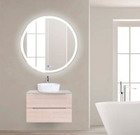 Зеркало круглое BelBagno SPC-RNG-800-LED-TCH-PHONE с bluetooth, микрофоном и динамиками