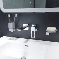 Смеситель для раковины IDDIS Slide SLISB00i65 С ВНУТРЕННЕЙ ЧАСТЬЮ, хром