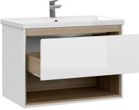 Тумба с раковиной Cersanit Louna 80