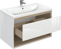 Тумба с раковиной Cersanit Louna 80
