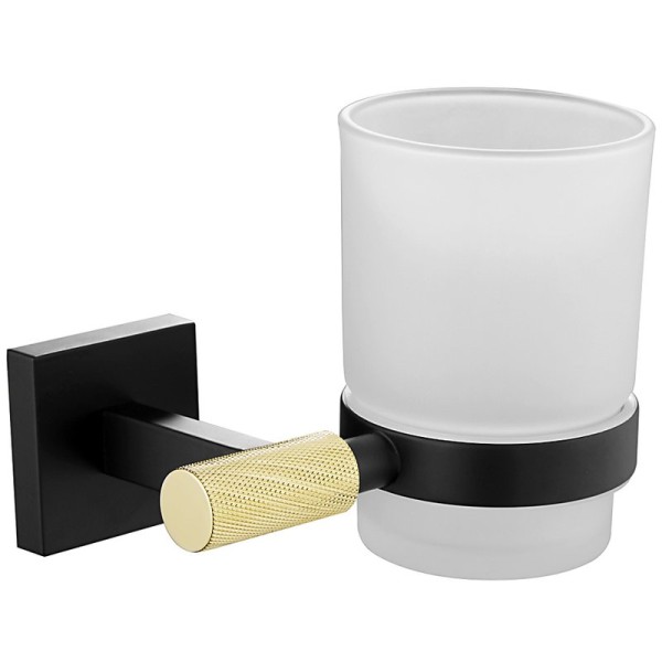 Стакан Rose RG30H RG3012H золото, черный