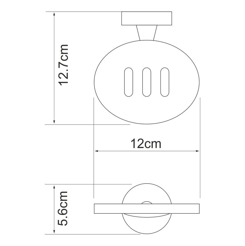 Набор Стакан Wasserkraft Isen K-4028 + Мыльница K-4069