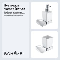 Набор Стакан Boheme New Venturo 10314-CR + Дозатор 10317-CR Набор Стакан Boheme New Venturo 10314-CR + Дозатор 10317-CR