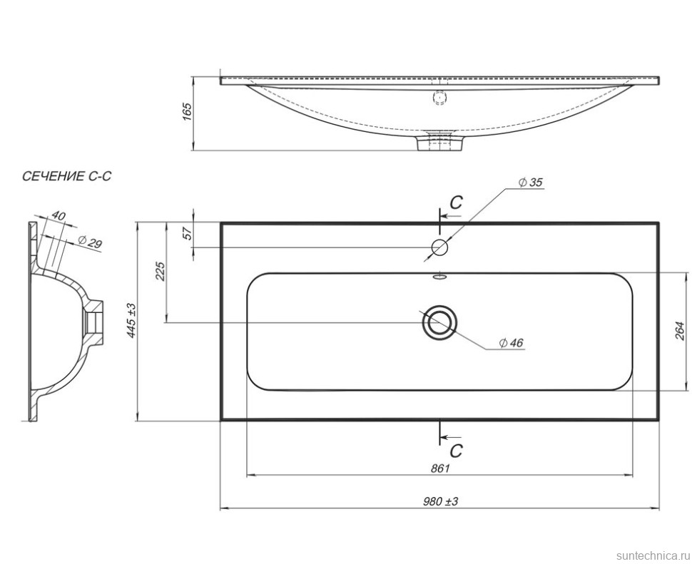 Мебель для ванной комнаты Aquanet Арт 100 подвесная, маренго