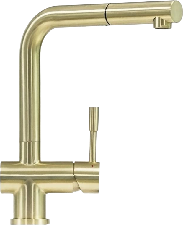 Смеситель для кухни Seaman Eco Venice SSN-0912P-LG light gold