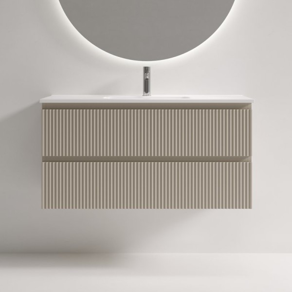 Тумба с раковиной Sancos Snob R 100 см Beige Soft