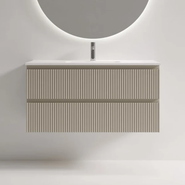 Тумба с раковиной Sancos Snob R 100 см Beige Soft