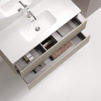 Тумба с раковиной Sancos Snob R 100 см Beige Soft Тумба с раковиной Sancos Snob R 100 см Beige Soft