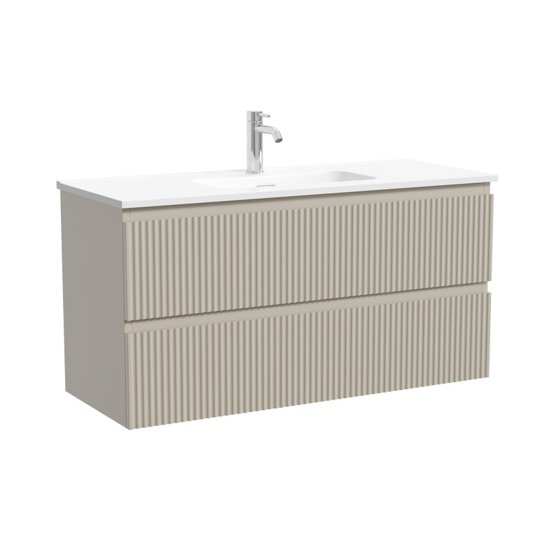 Тумба с раковиной Sancos Snob R 100 см Beige Soft