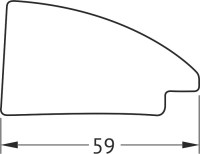 Зеркало Evoform Definite BY 7607 63х63 брашированное серебро