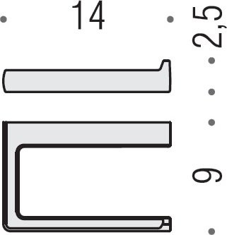 Набор Держатель Colombo Design Lulu B6208 + Ершик B6226