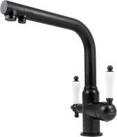 Смеситель для кухни Kaiser Vincent 31144-2 черный мрамор Смеситель для кухни Kaiser Vincent 31144-2 черный мрамор