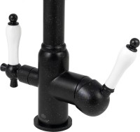 Смеситель для кухни Kaiser Vincent 31144-2 черный мрамор Смеситель для кухни Kaiser Vincent 31144-2 черный мрамор