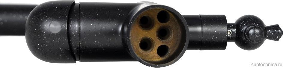 Смеситель для кухни Kaiser Vincent 31144-2 черный мрамор