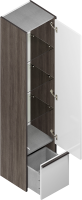 Шкаф пенал для ванной KERAMA MARAZZI Modula 165 арабика