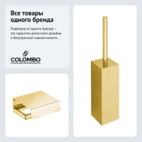 Набор Держатель Colombo Design Lulu B6291.gold + Ершик B6206.gold Набор Держатель Colombo Design Lulu B6291.gold + Ершик B6206.gold