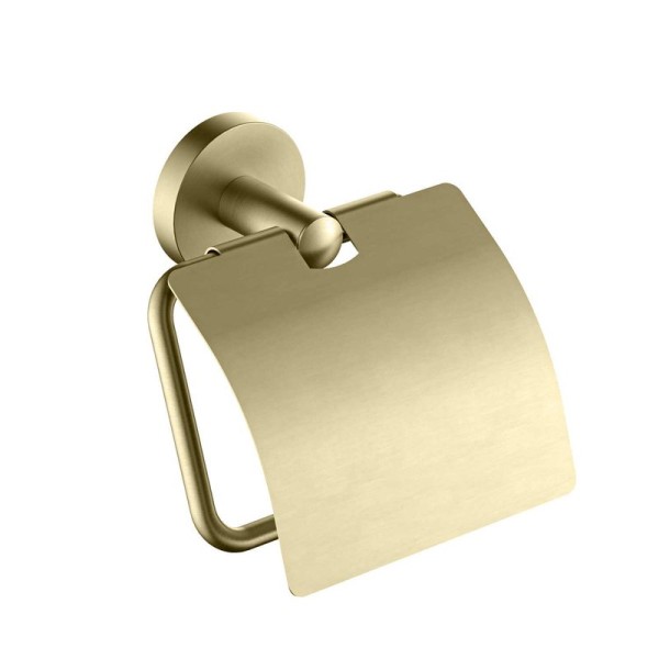 Держатель для туалетной бумаги AQUATEK Оберон AQ4209BG шлифованное золото