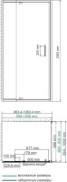 Душевой уголок Wasserkraft Berkel 48P19 100x100 см