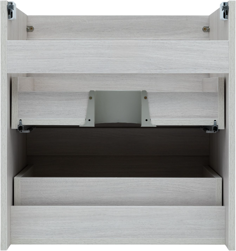 Тумба под раковину без столешницы Aquanet Нота new 60 подвесная, дуб холден