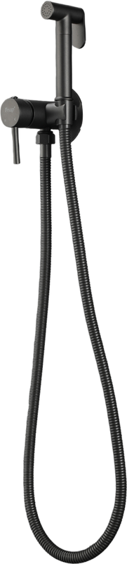 Гигиенический душ Frap F7505-9 со смесителем, С ВНУТРЕННЕЙ ЧАСТЬЮ, оружейная сталь