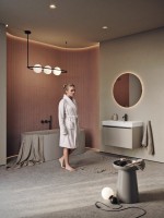 Мебель для ванной комнаты Aqwella Pure 80 капучино светлый Мебель для ванной комнаты Aqwella Pure 80 капучино светлый