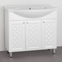 Тумба с раковиной Style Line Канна 90 белая Тумба с раковиной Style Line Канна 90 белая