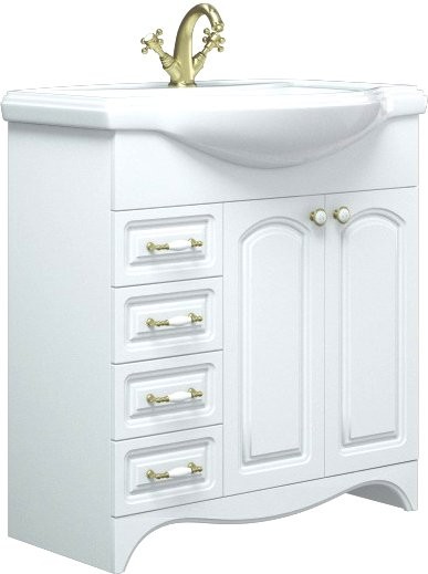 Тумба под раковину без столешницы Corozo Классика 80