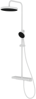 Душевая стойка Vincea Inspire VSFS-3I12TW с термостатом, белый