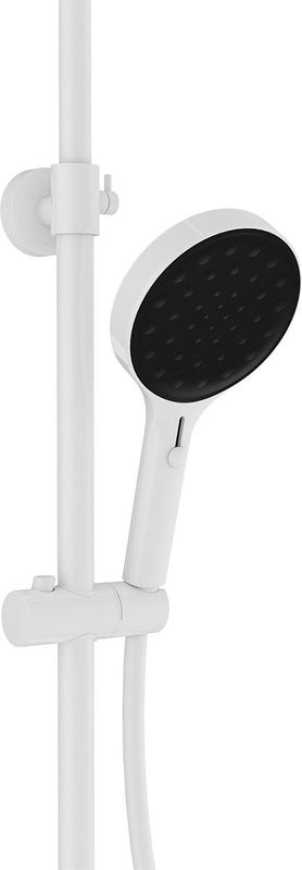 Душевая стойка Vincea Inspire VSFS-3I12TW с термостатом, белый