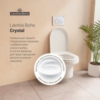 Комплект Унитаз подвесной Lavinia Boho Grance Hill Rimless 3307101R безободковый, с микролифтом +  Унитаз подвесной Lavinia Boho Grance Hill Rimless 3307101R безободковый, с микролифтом
