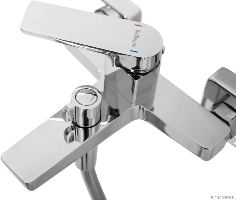 Смеситель для ванны с душем BelBagno Ardente VASM-CRM