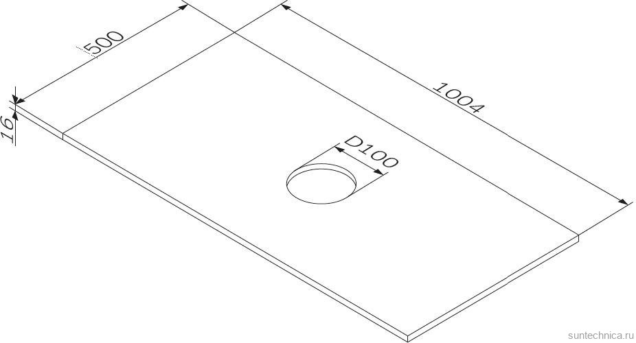 Тумба с раковиной AM.PM Func 100 дуб крафт, со столешницей, раковина M8FWCC20550WG