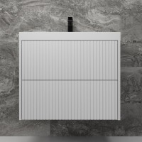 Мебель для ванной комнаты Style Line Стокгольм 60 подвесная, белый рифленый софт