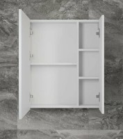 Мебель для ванной комнаты Style Line Стокгольм 60 подвесная, белый рифленый софт