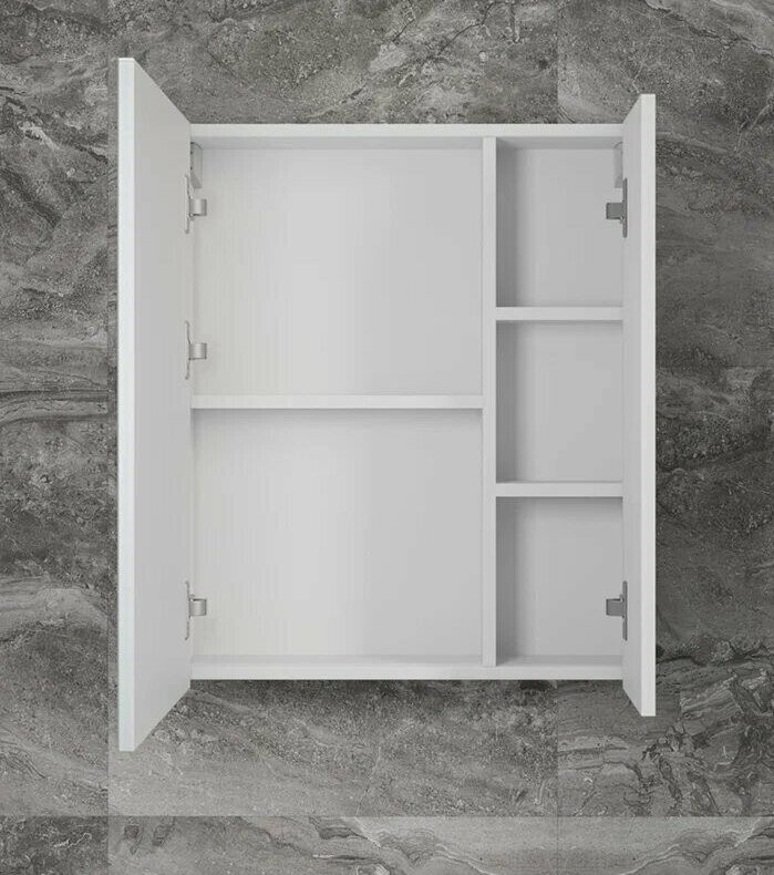 Мебель для ванной комнаты Style Line Стокгольм 60 подвесная, белый рифленый софт