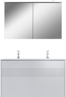 Мебель для ванной комнаты AM.PM Func 120 белая матовая, с двумя ящиками