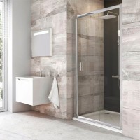 Душевая дверь в нишу Ravak Blix BLDP2-120 Transparent, профиль хром