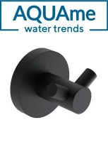 Крючок для ванной AQUAme Trento AQM7202MB Крючок для ванной AQUAme Trento AQM7202MB