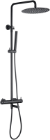 Душевая стойка Allen Brau Priority 5.31A10-31 с изливом черная