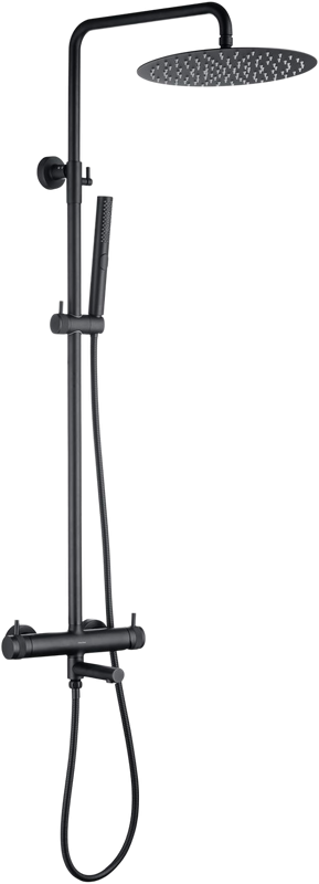 Душевая стойка Allen Brau Priority 5.31A10-31 с изливом черная