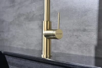 Смеситель для кухни Paulmark Galant Ga213077-SBG светлое брашированное золото Смеситель для кухни Paulmark Galant Ga213077-SBG светлое брашированное золото